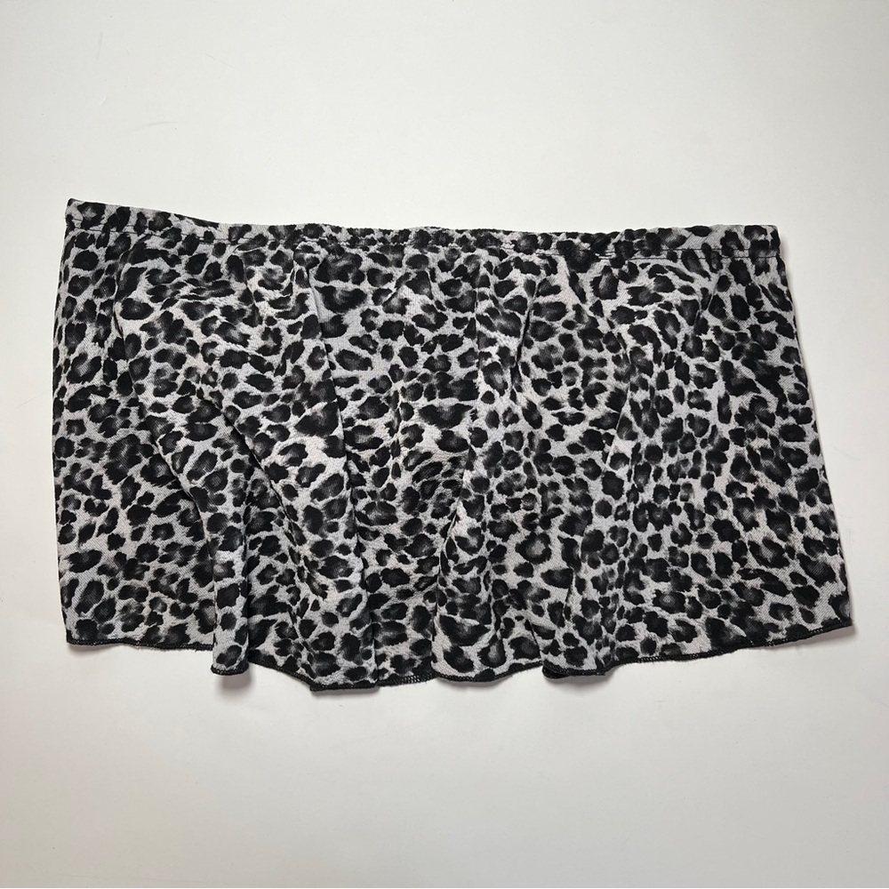 Windsor Leopard Print Bandeau/Tube Top Size S